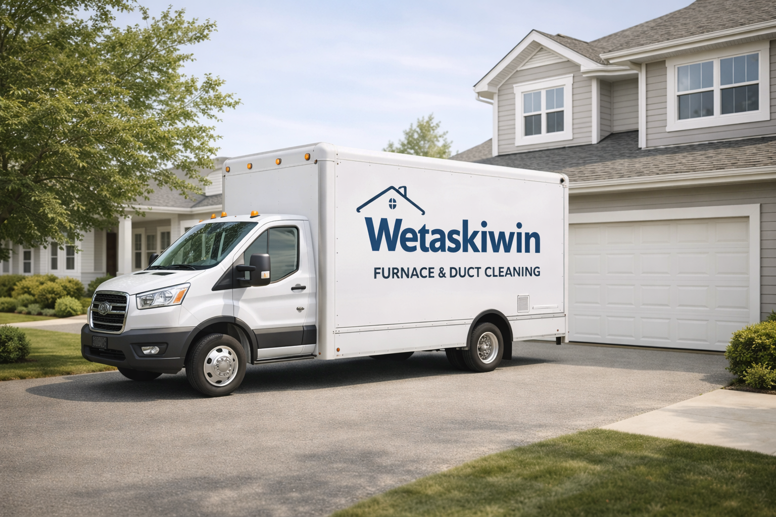 Wetaskiwin Furnace and Duct Cleaning service truck